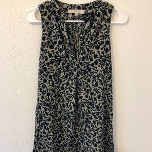 Floral LOFT tie dress